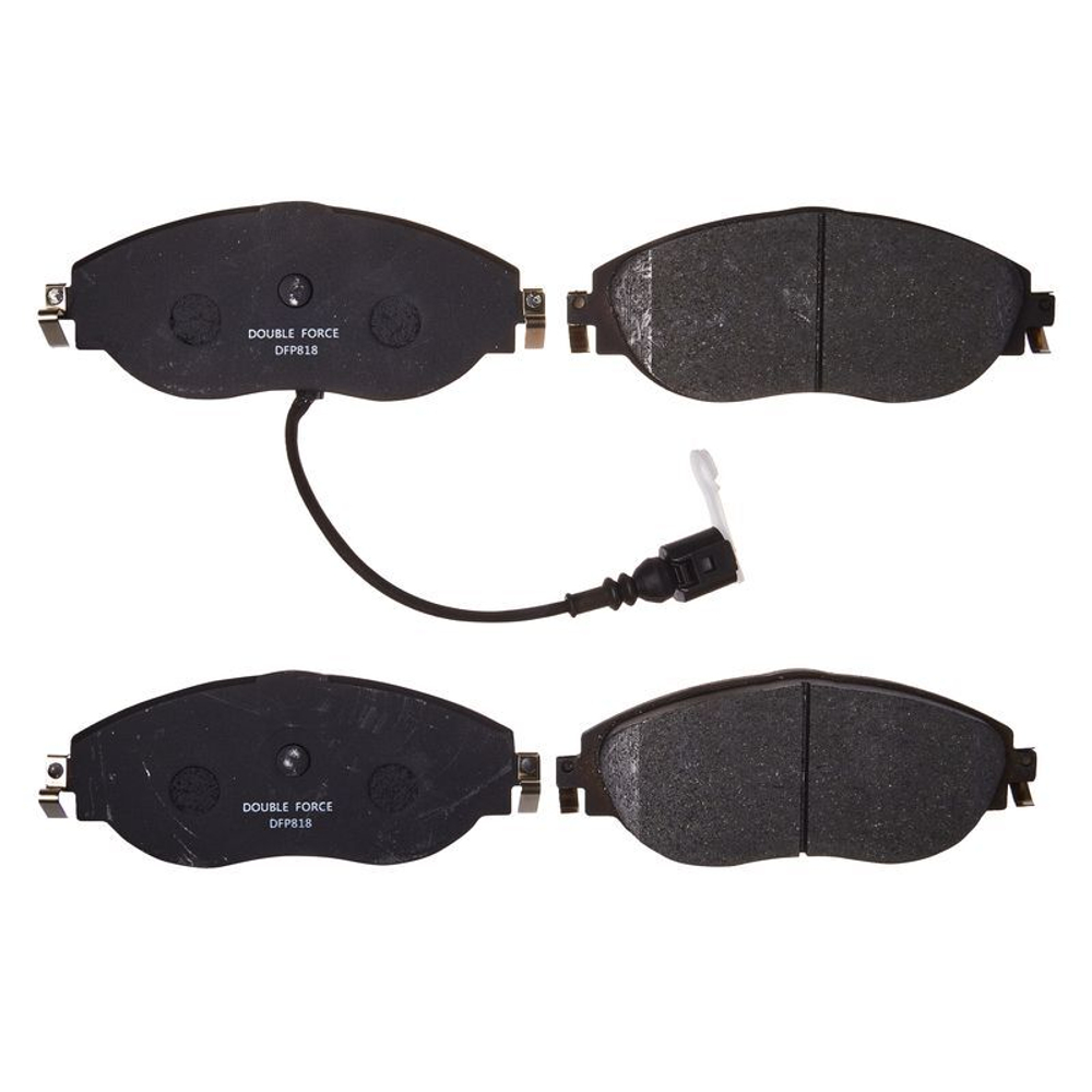 Колодки тормозные дисковые передние Double Force DFP818