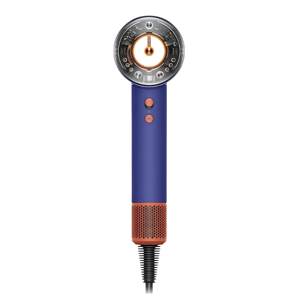Фен Dyson Supersonic HD16 Nural, Vinca Blue / Topaz Orange (Синий / Оранжевый топаз)