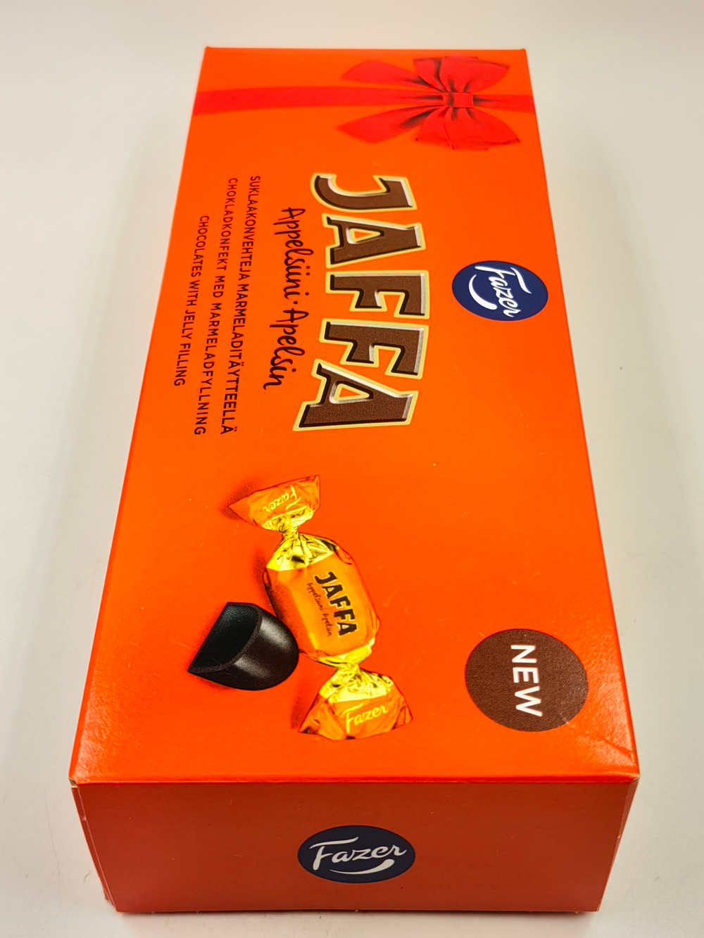 Конфеты Karl Fazer JAFFA из темного шоколада с апельсиновым мармеладом 295 г