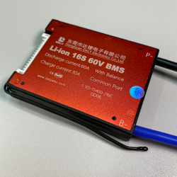 Плата Li ion BMS daly 16s60v 60A с термодатчиком