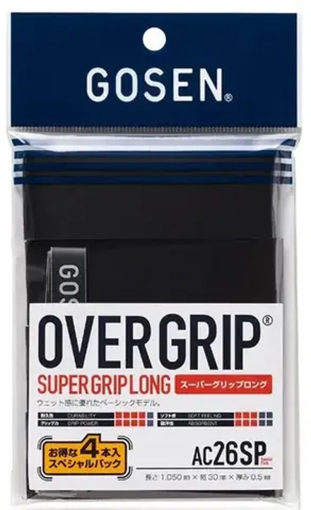Теннисные намотки Gosen Super Grip 4P