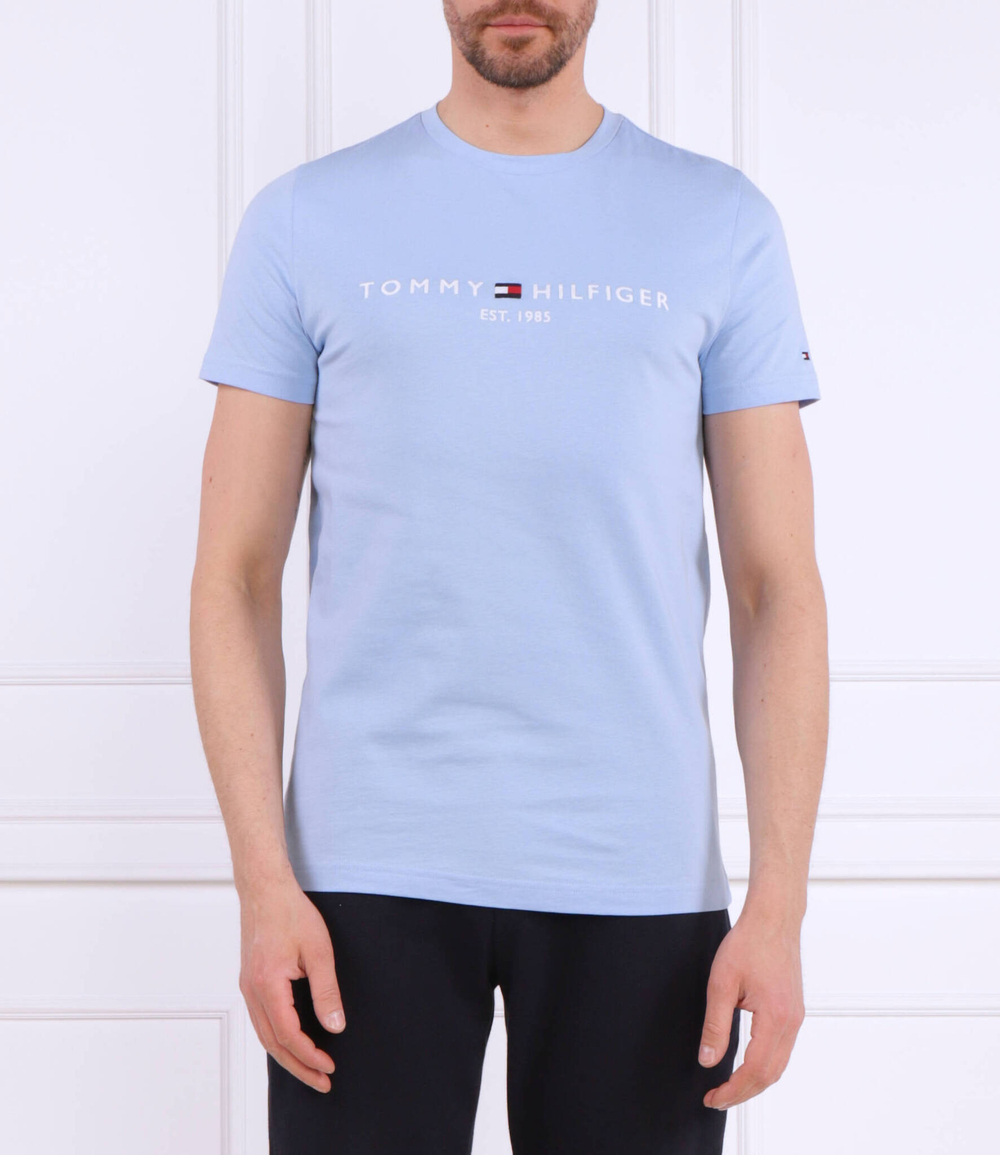 Футболка Tommy Hilfiger - голубой(MW0MW11797)