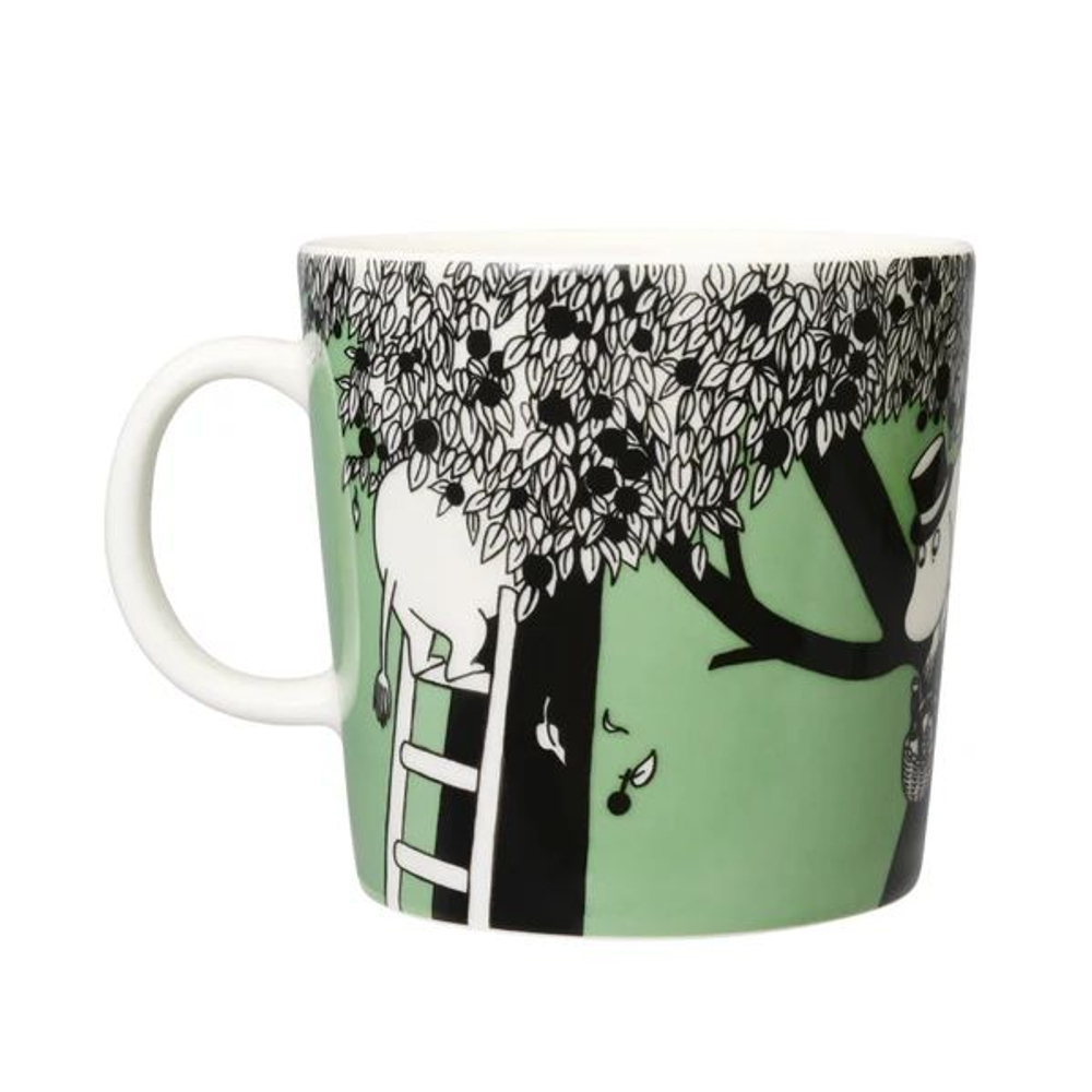 Moomin Кружка Arabia Mug Green 400 мл (Из Финляндии)