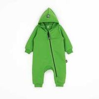 Комбинезон с капюшоном "Bb team green" облегченный 0+