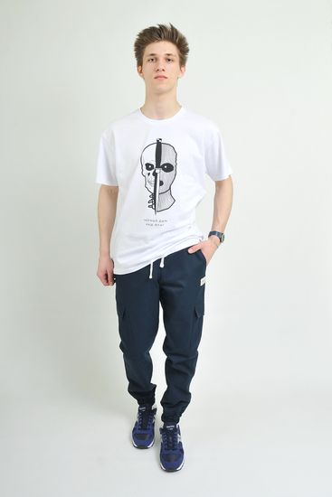Брюки MARK Jogger Диагональ Синий