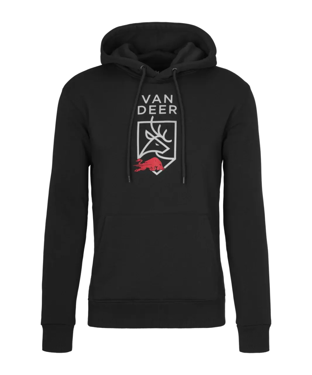 VAN DEER толстовка Logo Hoody black