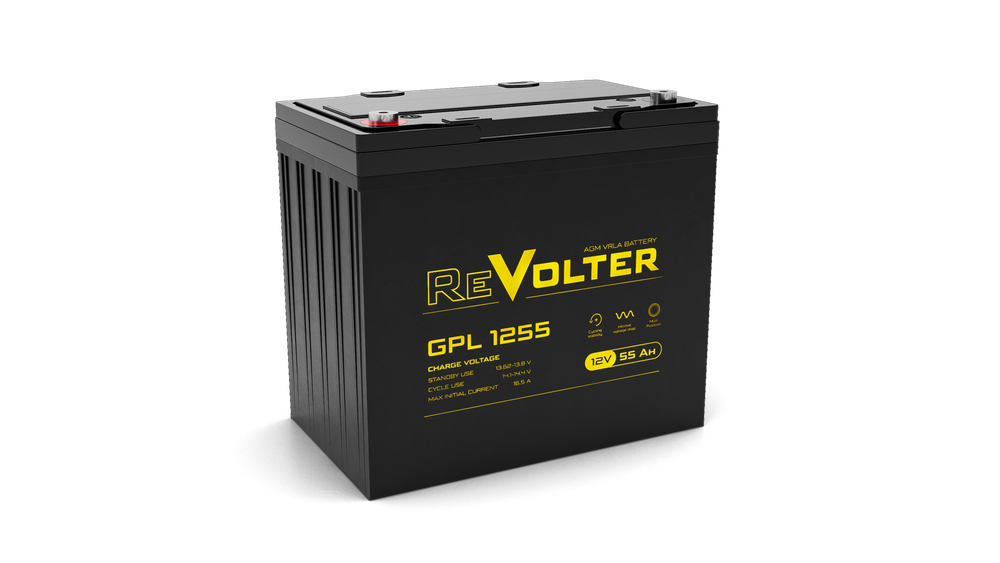 Аккумуляторные батареи ReVolter GPL 1255 Аккумуляторные батареи ReVolter GPL 1255
