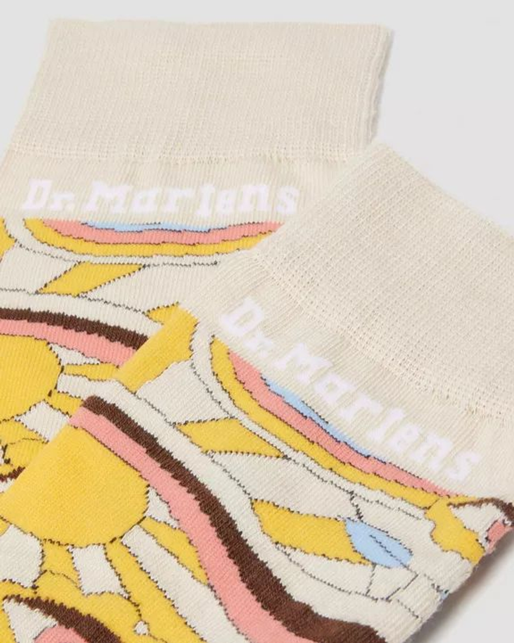 DR. MARTENS Носки из смесового хлопка с узором, Retro Ray, S/M (36-41), 1 пара (Из Финляндии)