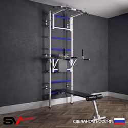 Шведская стенка Sv Sport (Турник стандарт/Брусья/Скамья)