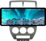 Магнитола для Jeep Compass 2006-2010 - Teyes CC4 монитор 12.3" 2K QLED + рамка 10, Android 14, Быстрейшая, Snapdragon 680, DSP, CarPlay, 4G SIM-слот