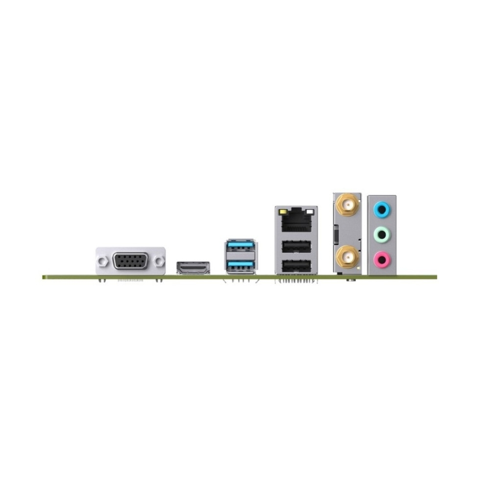 MAXSUN MS-H610M 666 WIFI6 ARGB (Socket 1700, mATX, 2*DDR4, VGA+HDMI, 4*SATA3, 1*M.2, 1*PCIEx16/1*PCIEx1, 2*USB2.0, 2*USB 3.2 Gen1, LAN 1*1G, Bluetooth,  Wi-Fi 802.11ax, RTL)