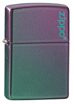 Зажигалка фиолетовая с логотипом Iridescent ZIPPO 49146ZL