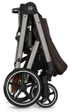 Коляска Cybex Balios S Lux TPE complete Cloud G Ocean Blue Plus 3 в 1 Chocolate Brown с дождевиками