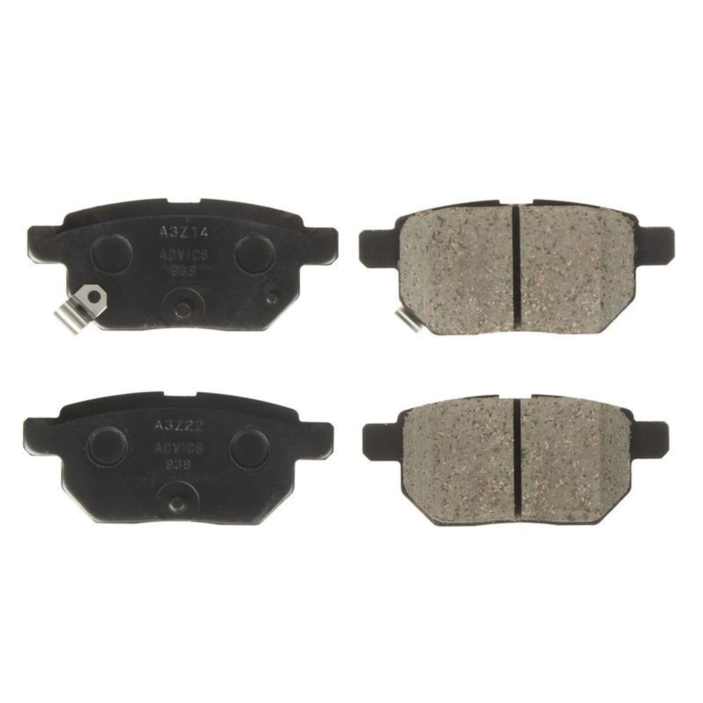 Дисковые тормозные колодки ADVICS задние SN938P