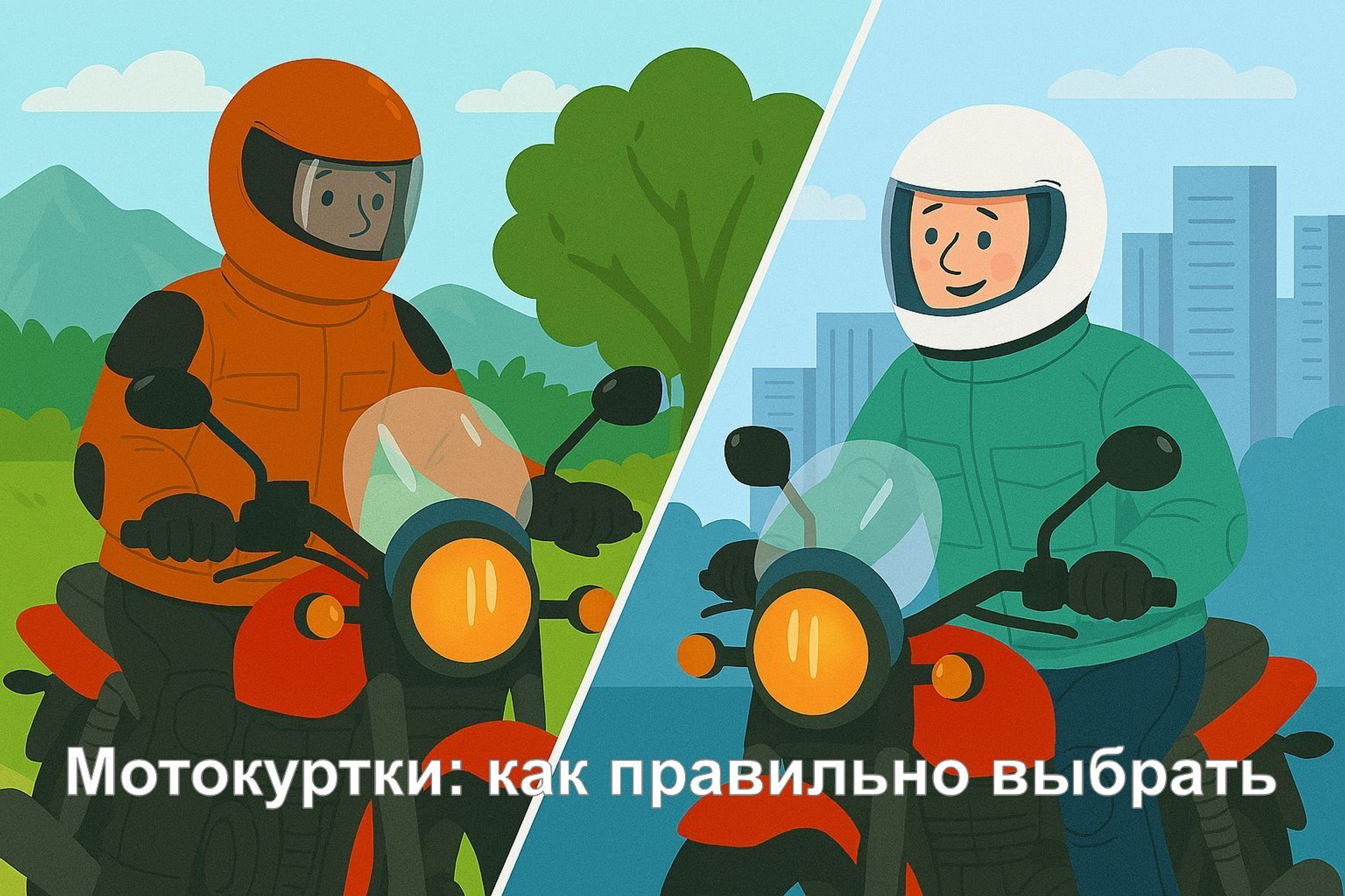 Какие мотокуртки бывают и как правильно выбрать