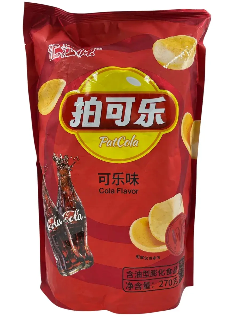 Картофельные чипсы Lay's со вкусом колы, 270 гр