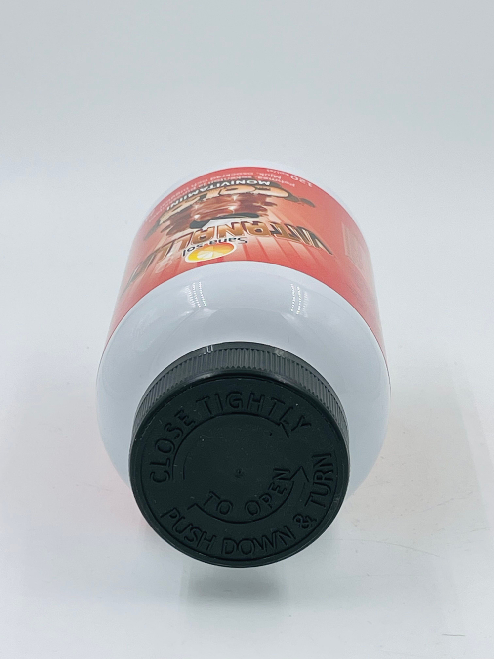 Мультивитамины SANA-SOL в форме мишек жевательные со вкусом колы, 120 шт., 240 г (из Финляндии)