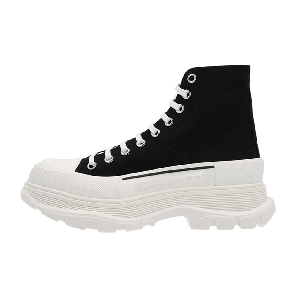 Alexander McQueen Tread Slick Lace-Up Boots