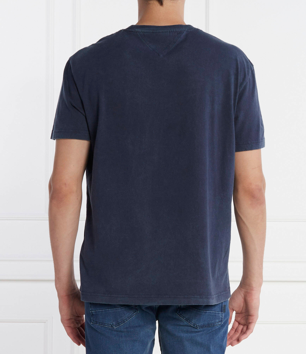 Футболка WASHED SIGNATURE Tommy Jeans - темно-синий(DM0DM17910)