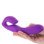 Безремневой вибрострапон 22,2см с пультом ДУ PipeDream Fantasy for Her Ultimate Strapless Strap-On Purple 495412