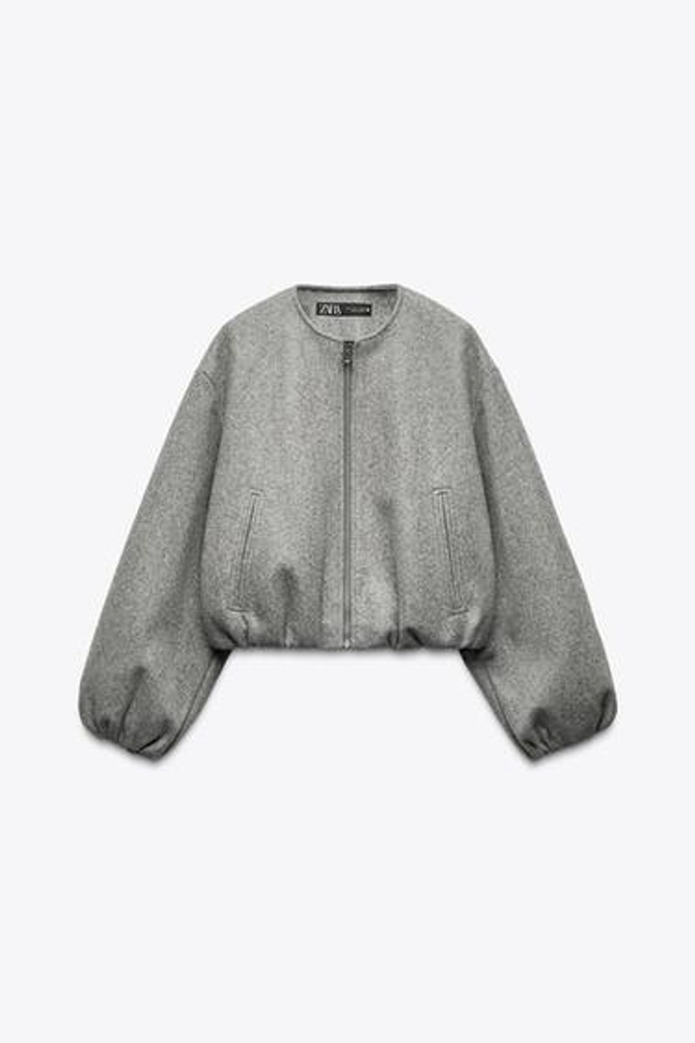 Мягкая бомбер-куртка -ZARA