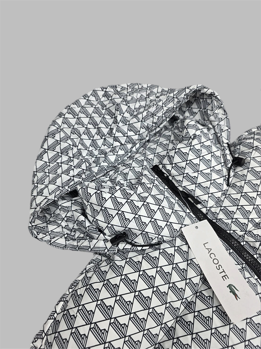 Куртка Lacoste #D212 (бел.)