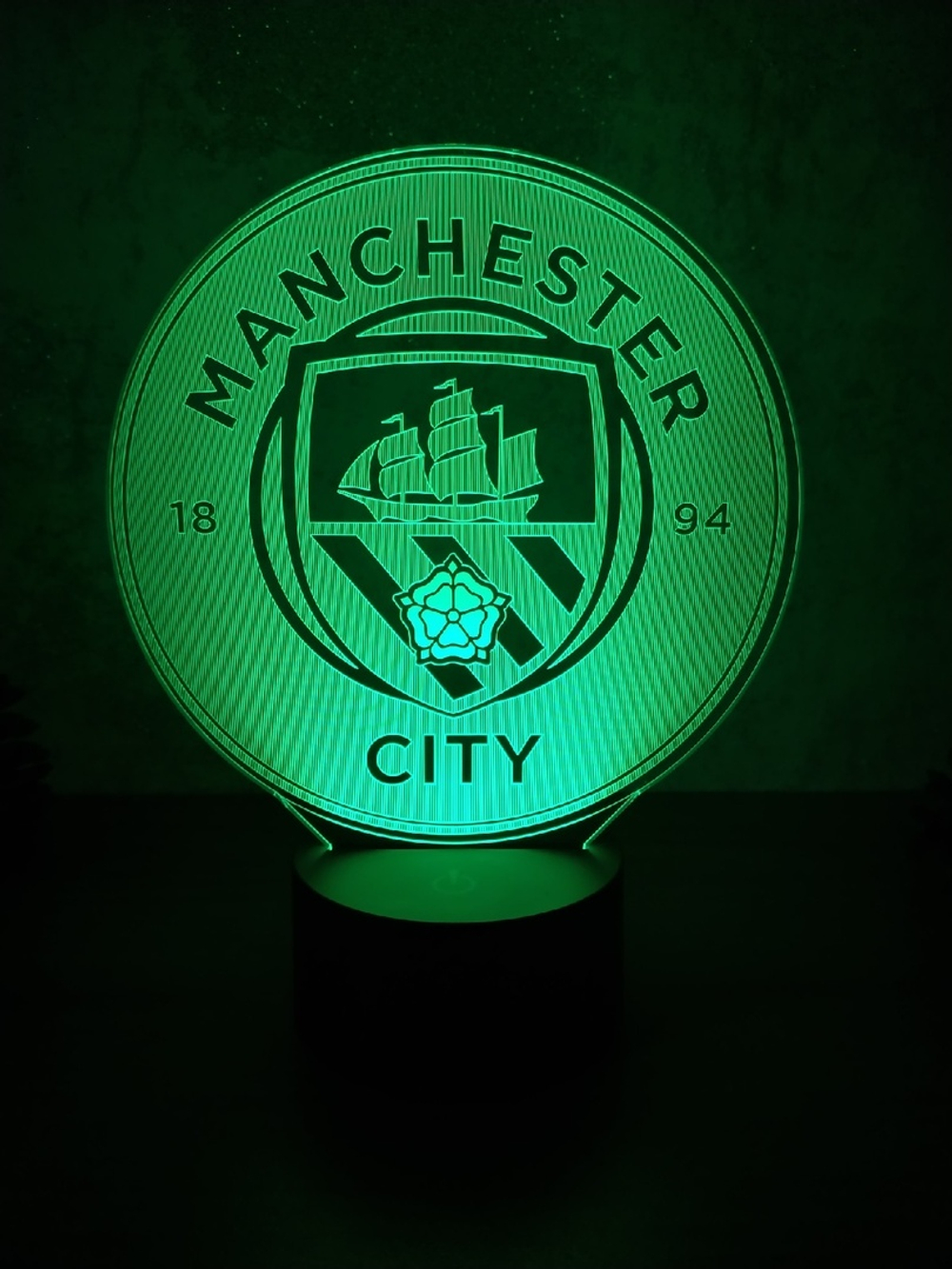 3D Светильник "Manchester City FC" (Манчестер Сити)