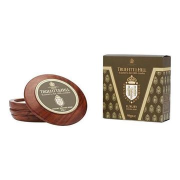 Люкс-мыло для бритья Truefitt&Hill Luxury в деревянной чаше 100гр 00042