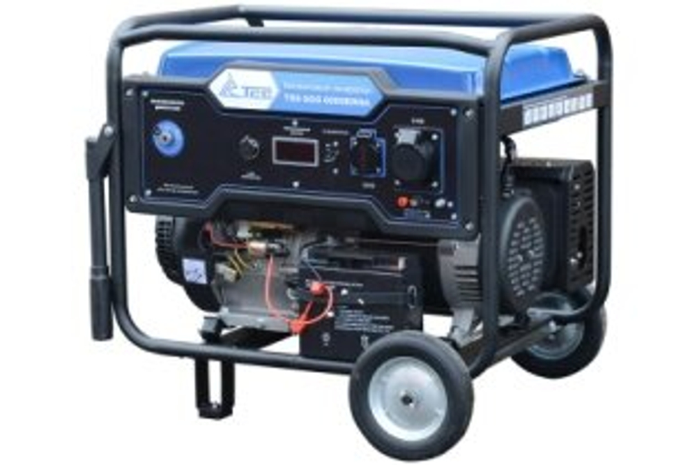 Бензиновый генератор ТСС SGG 6000EHNA, 6 кВт, 230 В, электростартер
