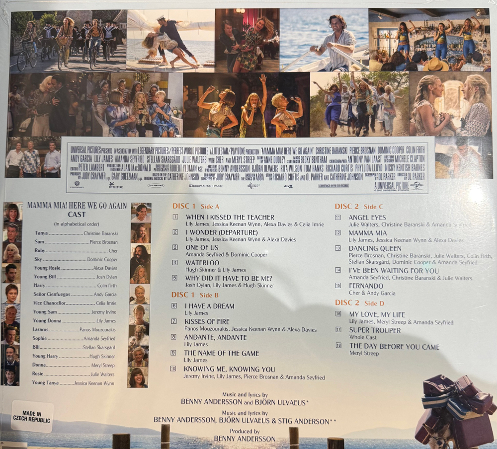 Виниловая пластинка Mamma Mia! Here We Go Again - The Movie Soundtrack Featuring The Songs Of ABBA 2LP