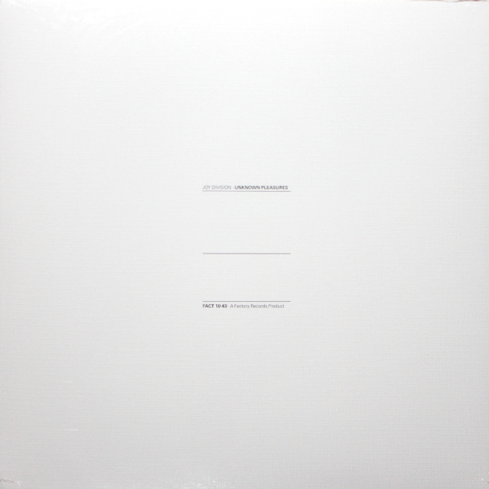 Joy Division / Unknown Pleasures (40th Anniversary Edition)(Coloured Vinyl)(LP)