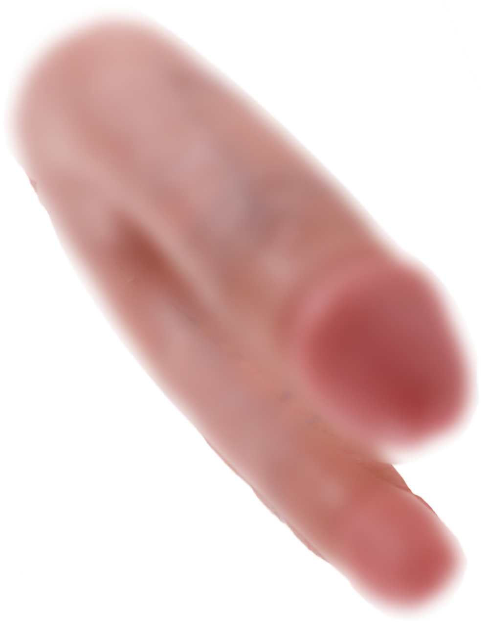 Фаллоимитатор King Cock Small Double Trouble - Flesh Pipedream 551321PD