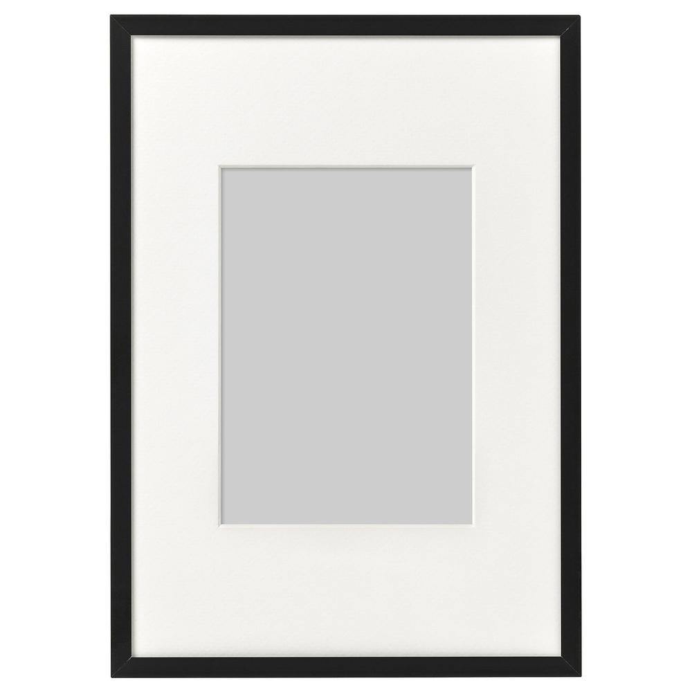 IKEA LOMVIKEN  (ИКЕА ЛОМВИКЕН)  -  Рамка - черная 21х30 см