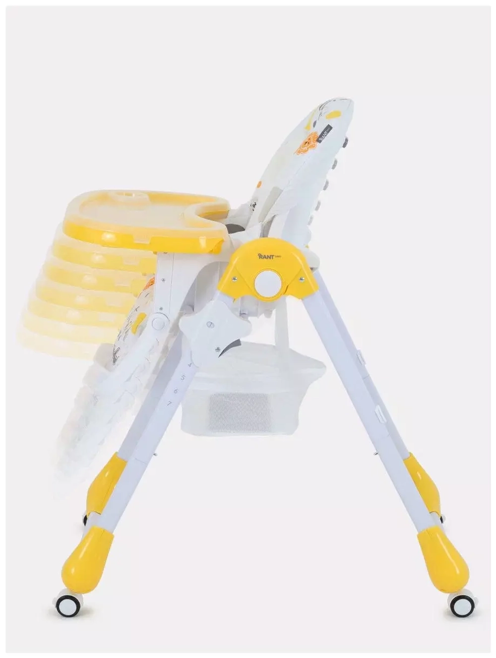 Стол-стул RANT basic "MILKY" RH303 Yellow