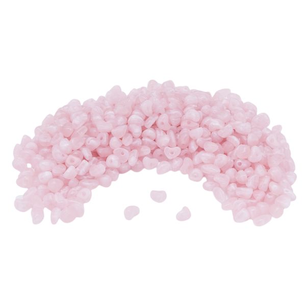 Бусины акрил 2х6 мм, 50 г, галтовка, Astra&Craft, ad075 розовый кварц, 2344