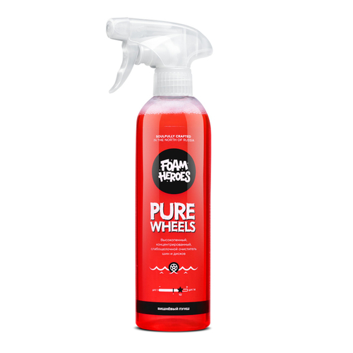 Foam Heroes Pure Wheels концентрированный очиститель шин и дисков, 500мл