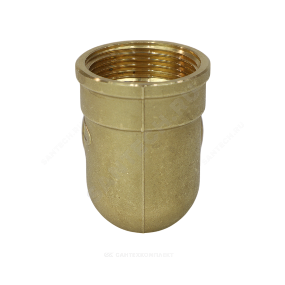 Угольник латунь Ду 50 (2") ВР LD LD.65.512.50