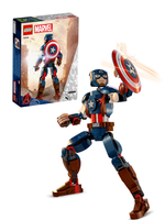 Конструктор Лего Марвел Фигурка Капитана Америки 76258 | LEGO Marvel Captain America Construction Figure 310 деталей 8+