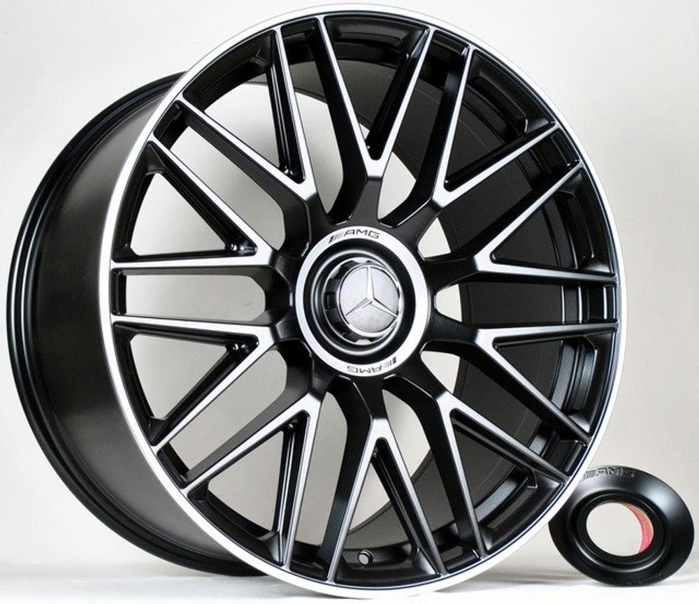 Автодиск STUTTGART 11.5x22/5x112 ET47 D66.6 (ZB1766R) MATTBMACHINEDLIPP