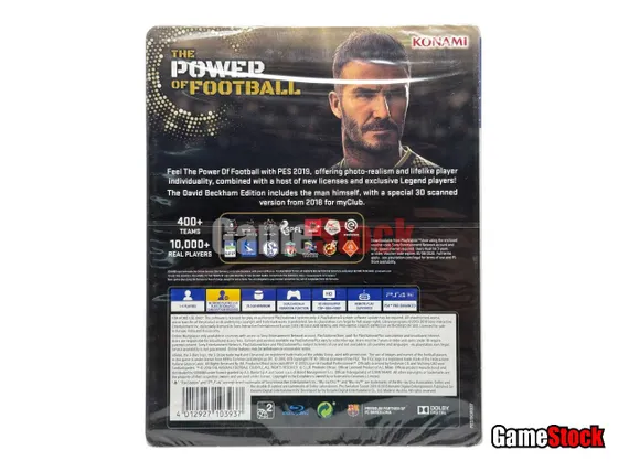 PS4 PES 2019: Pro Evolution Soccer David Beckham Edition (Новый, Русские субтитры, CUSA-11154)