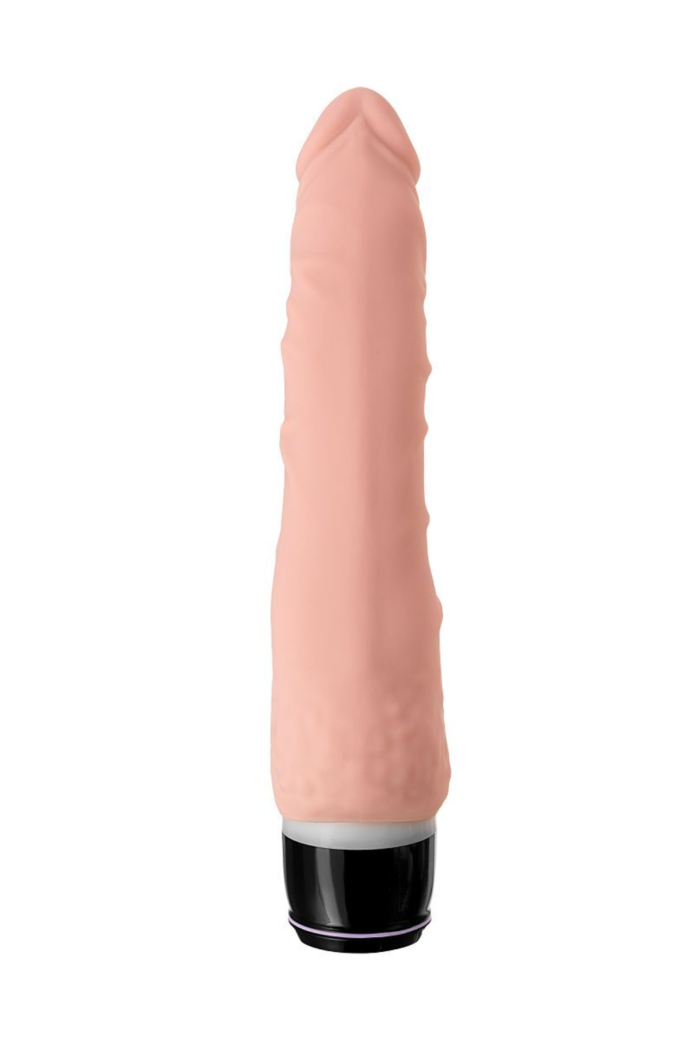 Телесный реалистичный мультискоростной вибратор A-Toys - 20,2 см. (Цвет: телесный)