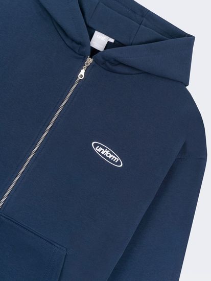 Худи UNIFORM Zip regular синий