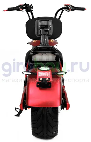 Электроскутер IKINGI HARLEY CHOPPER 4000W (60V/30Ah) - Красный фото №11