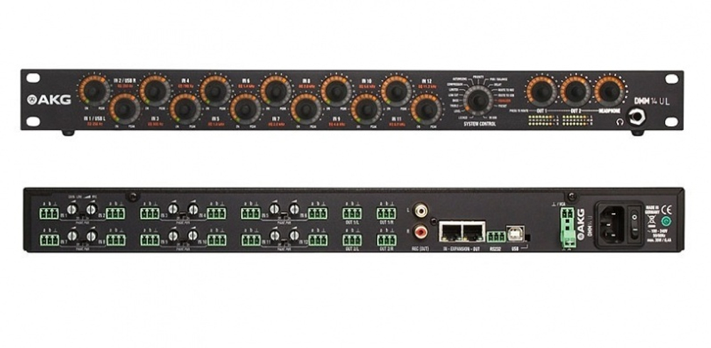 AKG DMM14 UL цифровой автоматический микшер, интерфейс LAN