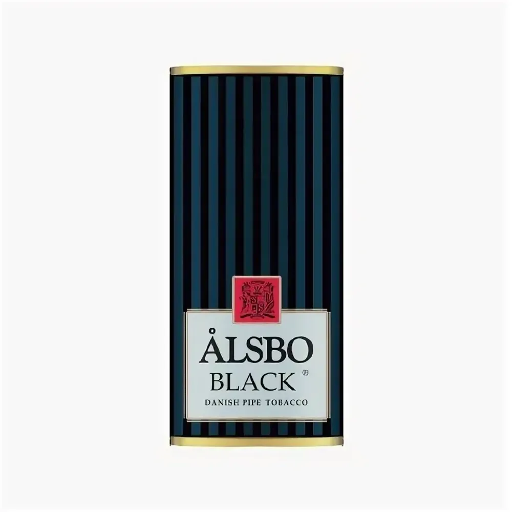 Табак для трубок Alsbo Black 50г ( крепость: Легкая* Аромат: ваниль, лесной орех)