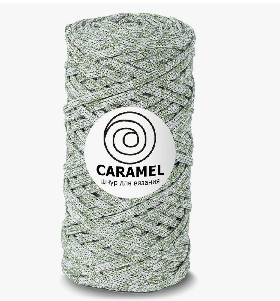 Шнур полиэфирный Caramel Микс 129