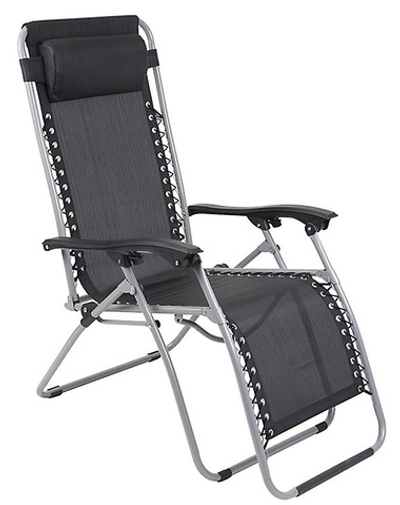 Складное кресло GoGarden Fiesta black [50306]