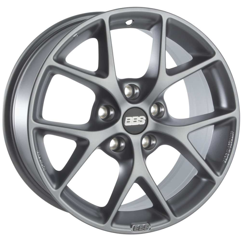 Диск колесный BBS SR 9x18 5x112 ET21 CB66.5 satin himalaya grey