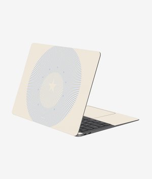 Виниловая наклейка WINTER GLOW для MacBook