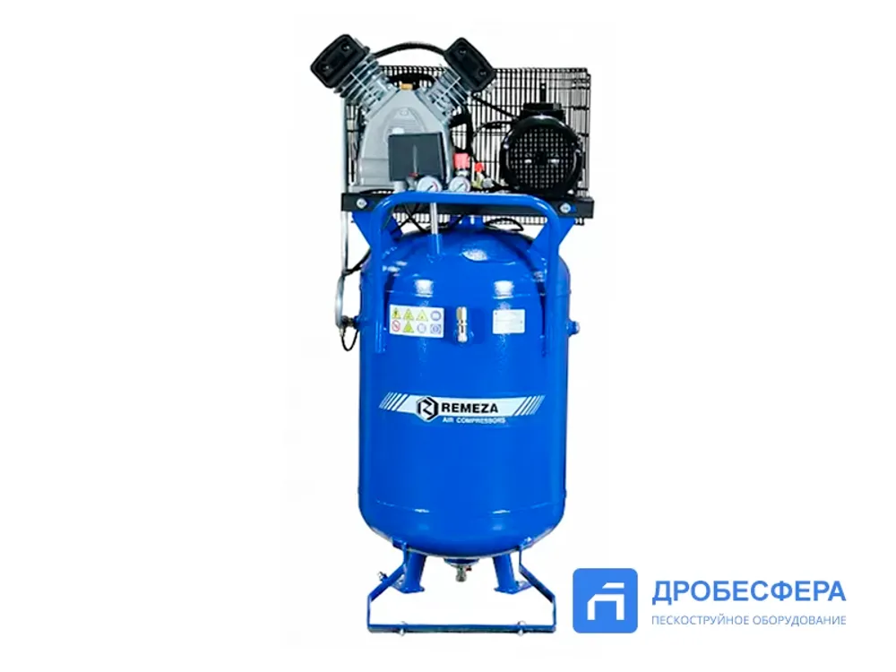Вертикальный поршневой компрессор Remeza СБ 4/С-100 LB 30 В (380В)